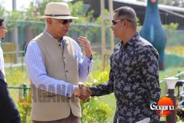 ඉන්දීය මහ කොමසාරිස් සන්තෝෂ් ජා කිලිනොච්චියේ ReeCha වෙත මිත්‍රශීලී සංචාරයක [PHOTOS]