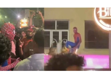 நள்ளிரவில் Spider Man உடையில் அலப்பறை.. இளைஞர் சொன்ன காரணம் - மிரண்டுபோன போலீசார்!