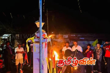 நவாலியில் உணர்வுபூர்வமாக நடைபெற்ற மாவீரர் தினம்