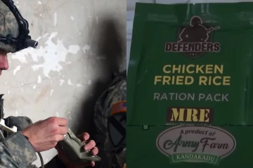 ප්‍රථම වරට ශ්‍රී ලංකා යුධ හමුදාව "රෙශන්" පැකට් නිෂ්පාදනය අරඹයි. (VIDEO)