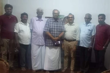 மாவை சேனாதிராஜாவை சந்தித்த தேசிய மக்கள் சக்தியின் நிறைவேற்றுக்குழு