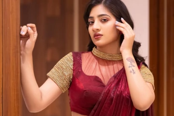 சீரியல் நடிகை ஹிமா பிந்து சேலையில் அழகிய போட்டோஷூட்