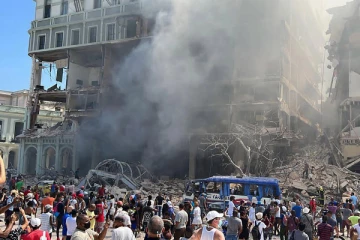 கியூபா  ஹோட்டலொன்றில்  ஏற்பட்ட துயரம்;  22 பேர் பலி; 74 பேர் படுகாயம்