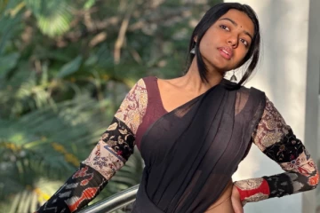 நடிகர் ராஜசேகர் மகள் ஷிவானி - சேலையில் அழகிய போட்டோஷூட்