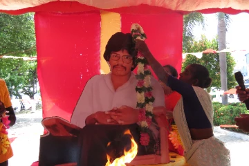 தமிழர் பகுதியில் உணர்வுப்பூர்வமாக அனுஷ்டிக்கப்பட்ட தியாகி திலீபனின் 35வது நினைவேந்தல் (Photos)