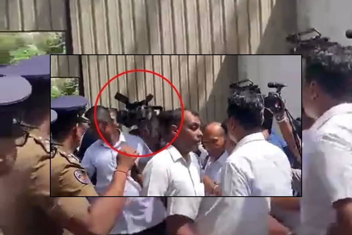 ரணிலின் மெய்ப்பாதுகாவலரை தாக்கிய ஒளிப்பதிவாளர் அதிரடி கைது! | Arrested Over Assault On Ranil S Security Officer