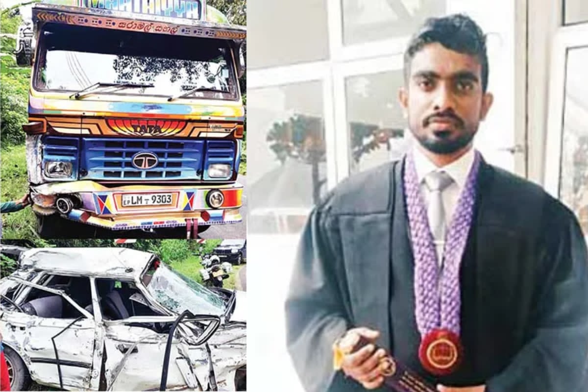 கோர விபத்தில் இளம் பொறியியலாளர் பலி | Young Engineer Dies In Accident