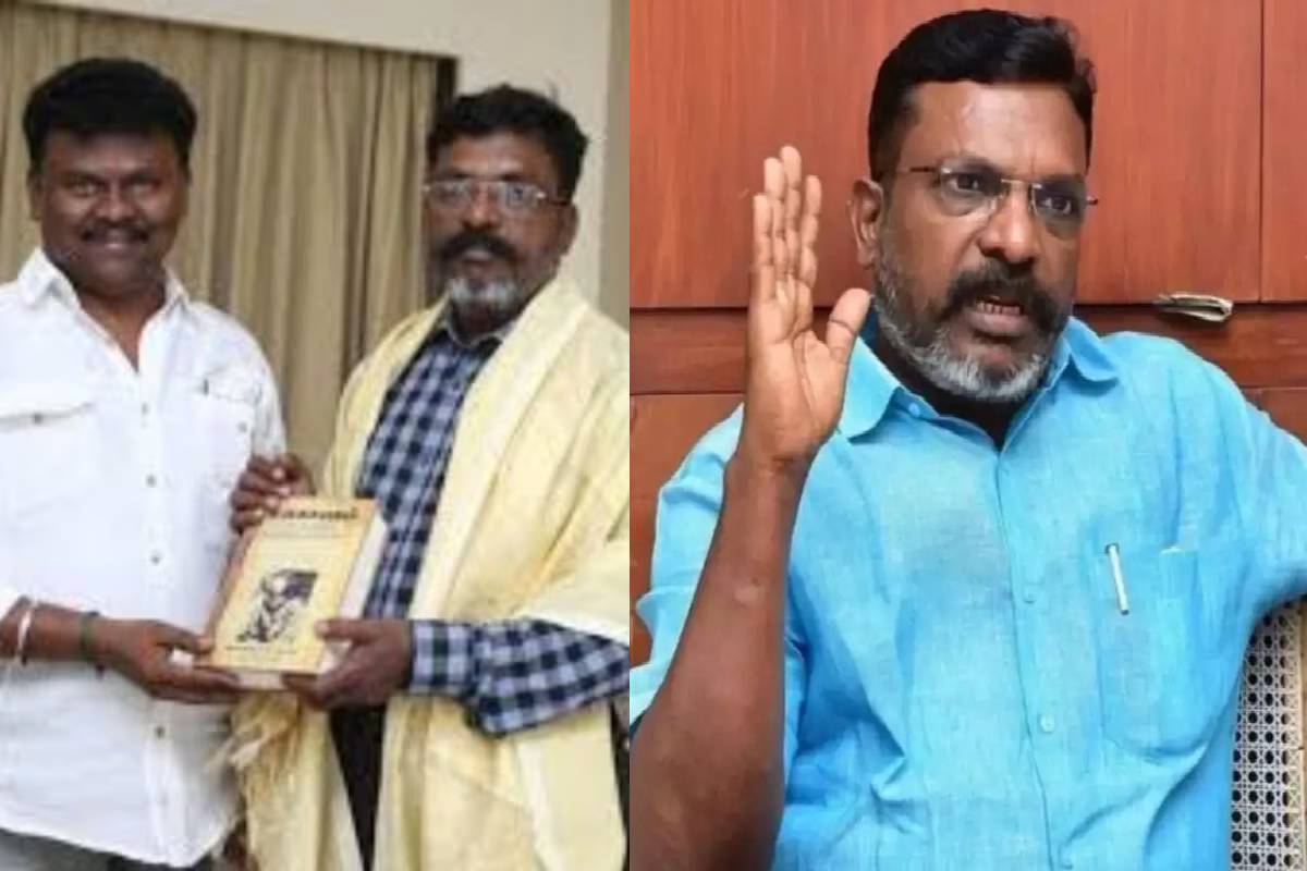 விசிகவில் அதிரடி நடவடிக்கை: சங்கத்தமிழன் 3 மாதங்கள் நீக்கம்! விளக்கம் அளித்த திருமாவளவன் | Sangathamizhan Suspended Thirumavalavan Explan