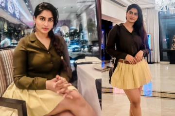 ஷிவானி நாராயணன் ஷார்ட் உடையில் கிளாமர் போஸ்