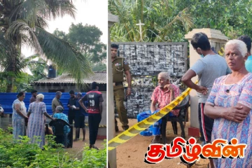 வவுனியாவில் மனைவியை கொலை செய்துவிட்டு கழுத்தை அறுத்துக் கொண்ட கணவன்