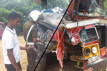 இன்று இடம்பெற்ற கோர விபத்து; ஒருவர் பலி மற்றுமொருவர் கவலைக்கிடம்