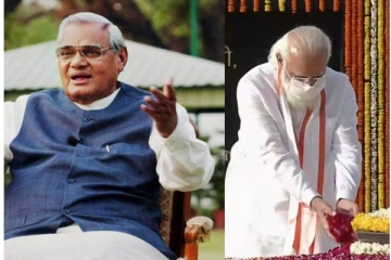 வாஜ்பாயின் நினைவு தினம் - ராம்நாத் கோவிந்த், பிரதமர் மோடி மரியாதை