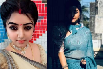 பிக்பாஸ் ரவீந்தர் மனைவியா இது!! சீரியல் நடிகை மகாலட்சுமியின் அழகிய புகைப்படங்கள்..