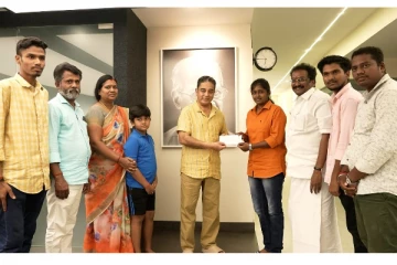 ஓட்டுநர் ஷர்மிளாவுக்கு கார் பரிசளித்த கமல்ஹாசன்!