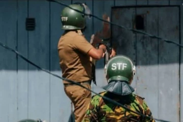 මීගමුව බන්ධනාගාර ගැටුමේදී වෙඩි තැබූ නිලධාරියා පල්ලෙකැලේට තාවකාලික මාරුවක්