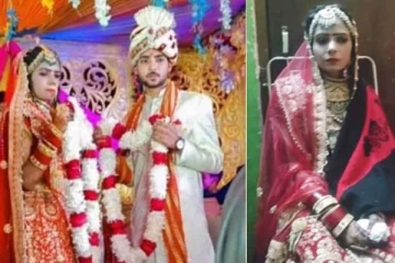 மாலை மாற்றிக்கொண்ட ஜோடி - மேடையிலேயே விழுந்து உயிரை விட்ட மணப்பெண்!