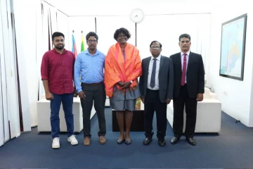 வடக்கு மாகாணத்துக்கு வருகை தந்த முதலாவது கியூபத் தூதுவர் ஆளுநருடன் சந்திப்பு