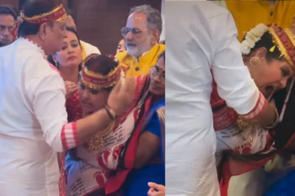 Viral Video: பக்தியில் தன்னை இழந்து மக்களை கடிக்க முயன்ற சுதா சந்திரன் | Sudha Chandran Tries To Bite People In Devotion Viral Video: பக்தியில் தன்னை இழந்து மக்களை கடிக்க முயன்ற சுதா சந்திரன் | Sudha Chandran Tries To Bite People In Devotion