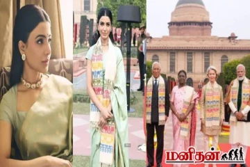 குடியரசு தின வரவேற்பு நிகழ்வில் நடிகை சமந்தா! வைரலாகும் உணர்வுபூர்வ பதிவு