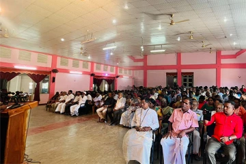 கிளிநொச்சியில் தமிழ் மக்கள் பொதுச்சபையின் மக்கள் சந்திப்பு