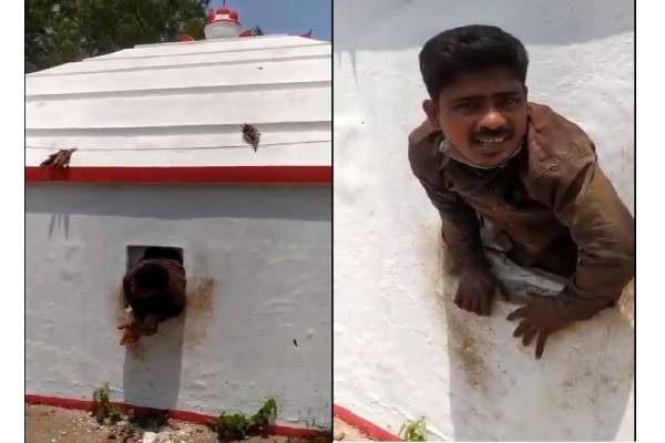 கலகலப்பு திரைப்பட பாணியில் திருட போன இடத்தில் ஜன்னலில் சிக்கிய திருடன்! - தமிழ்நாடு