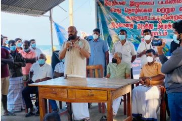 டக்ளஸ் தேவானந்தா மீனவர்களிடம் பகிரங்கமாக மன்னிப்பு கோர வேண்டும் – சாணக்கியன் வலியுறுத்து (VIDEO)