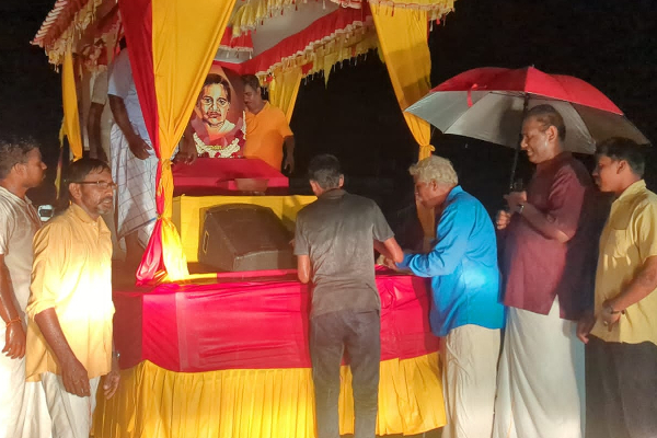 அன்னை பூபதியின் ஊர்தி பவனி -முதல்நாள் பயணம் நிறைவு | Bhupathi S Bhavani First Day Journey Completed