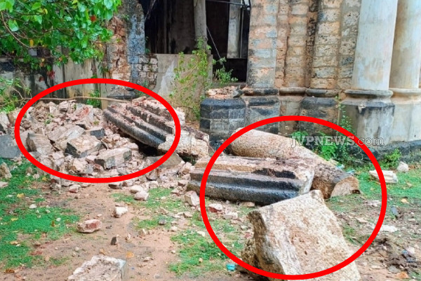 யாழ் மந்திரிமனை இடிந்தமைக்கு தனி நபரே காரணம்; சாடும் தொல்லியல் திணைக்களம் | Archaeology Blames Jaffna Manthiri Manai
