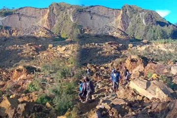 பப்புவா நியூ கினியாவில் ஏற்பட்ட நிலச்சரிவு - 100இற்கும் மேற்பட்டோர் பலி