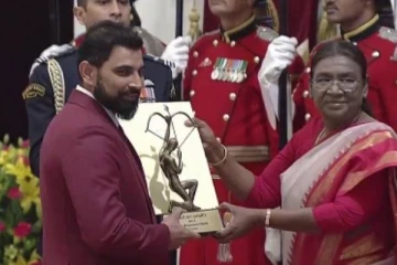 இந்த விருது ஒரு கனவு! ''அர்ஜுனா விருது'' பெற்ற முகமது ஷமி நெகிழ்ச்சி