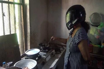 எரிவாயு அடுப்பிலிருந்து பாதுகாக்க இப்படியும் சமைக்கலாம்(படம்)