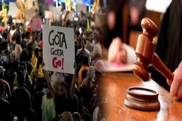 கோட்டா கோ ஹோம் போராட்டத்தில் கலந்து கொண்ட பிரிட்டன் யுவதிக்கு அபராதம்