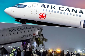 விபத்திற்கு உள்ளான ஏர் கனடா விமானம் - நியூயோர்க் விமான நிலையம் தற்காலிகமாக மூடல்