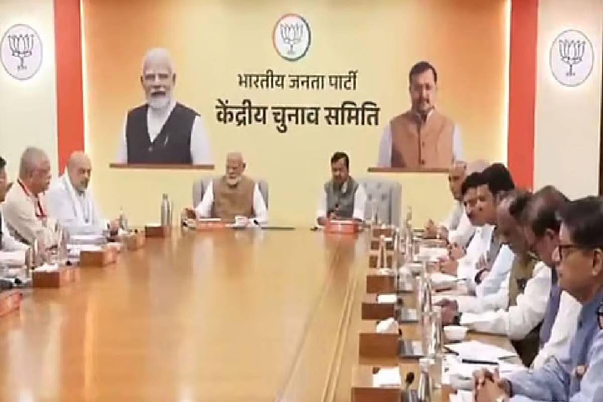 பாஜகவின் மத்திய தேர்தல் குழு கூட்டத்தில் பிரதமர் மோடி: பிரச்சார உத்திகள் குறித்து ஆலோசனை | Pm Modi Attends Bjps C Election Committee Meeting