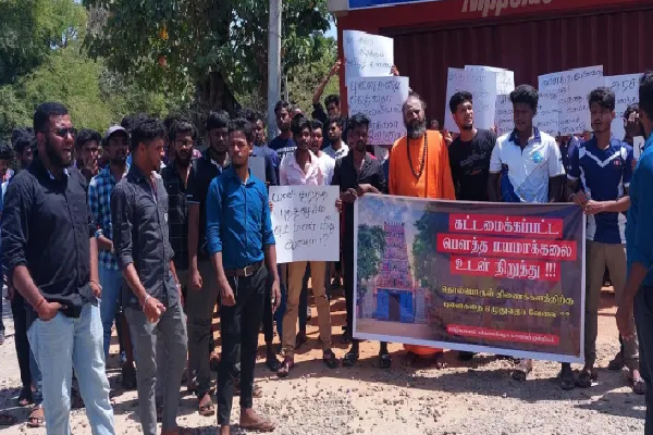 யாழ்ப்பாணம் சுழிபுரம் முருகன் ஆலய விவகாரம்; வீதிக்கு இறங்கிய மக்கள்! | Jaffna Suzhipuram Murugan Temple Issue