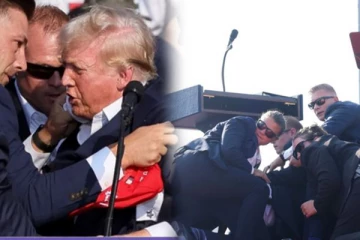 துப்பாக்கிச் சூட்டிலிருந்து உயிர் தப்பிய ட்ரம்ப் : கவலை வெளியிட்ட சர்வதேச தலைவர்கள்