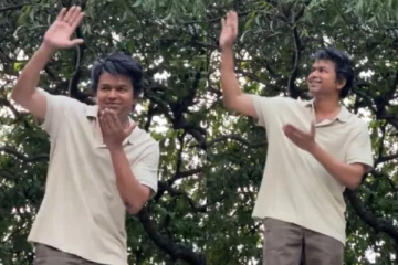 அன்று செருப்பு வீச்சு.. இன்று மீண்டும் கூட்டத்தில் இருந்து விஜய் மீது வீசப்பட்ட விஷயம்.. வைரல் வீடியோ..