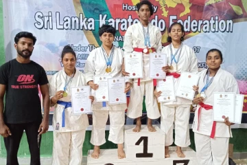 தேசிய கராத்தே போட்டியில் வவுனியாவிற்கு 19 பதக்கங்கள் (Photos)