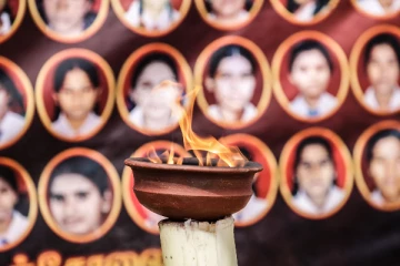 யாழில் செஞ்சோலை படுகொலையின் 16ஆம் ஆண்டு நினைவேந்தலில் ஏற்பட்ட குழப்பநிலை(Photos)