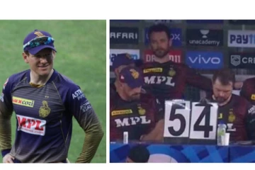 இயான் மோர்கனுக்கு காட்டிய ரகசிய குறியீடு! பெரும் சர்ச்சையில் கொல்கத்தா: வைரலாகும் புகைப்படம்