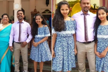 නිවස එළිකල මගේ මිණිකැට දෙක යනුවෙන් පාස්කුවෙන් සහ දරුවන් සහ සැමියා අහිමි වූ මව සංවේදි කතාව. (PHOTOS)