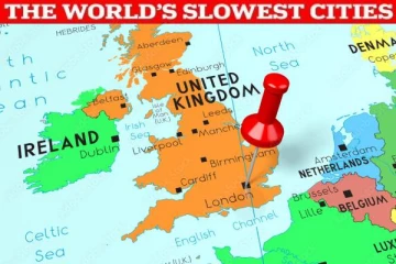 உலகிலேயே மிக மெதுவாக வாகனங்கள் இயக்கப்படும் நகரம் : ஆய்வில் வெளியான தகவல்