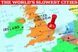 உலகிலேயே மிக மெதுவாக வாகனங்கள் இயக்கப்படும் நகரம் : ஆய்வில் வெளியான தகவல்