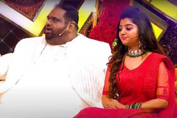 செருப்பை மாறிமாறி காட்டிய ரவீந்தர் - மகாலட்சுமி.. கூப்பிட்டு கேவலப்படுத்திய தொலைக்காட்சி..