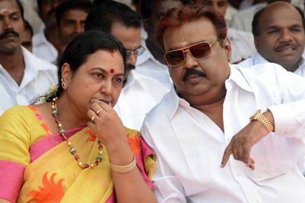 பிரேமலதாவுடன் திருமணத்திற்கு முன் இந்த நடிகையை காதலித்தாரா விஜயகாந்த்.. யார் அந்த நடிகை | Before Marriage Vijayakanth Loved Actress Radhika