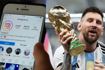 வரலாறு படைத்த மெஸ்ஸியின் பதிவு: ஸ்தம்பித்துப் போன இன்ஸ்டாகிராம்