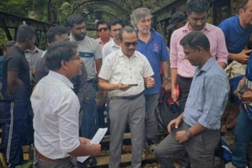 பேராதனை பாலத்தின் சீரமைப்பு நடவடிக்கை ; கள ஆய்வில் பிமல் ரத்நாயக்க