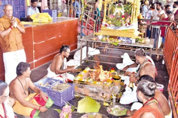 தைப்பூச திருவிழா.., பழனி முருகன் கோவிலில் சிறப்பு யாகம்