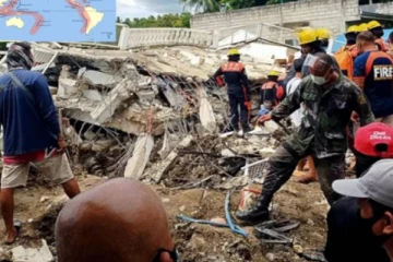 கொலம்பியாவை உலுக்கிய சக்திவாய்ந்த நிலநடுக்கம்: பரிதாபமாக உயிரிழந்த பெண்!