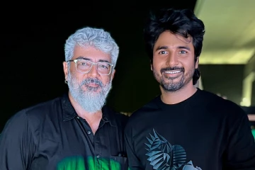 அஜித்தை சந்தித்து பேசிய நடிகர் சிவகார்த்திகேயன்! டிவிட்டரில் அவர் பகிர்ந்த விஷயம்